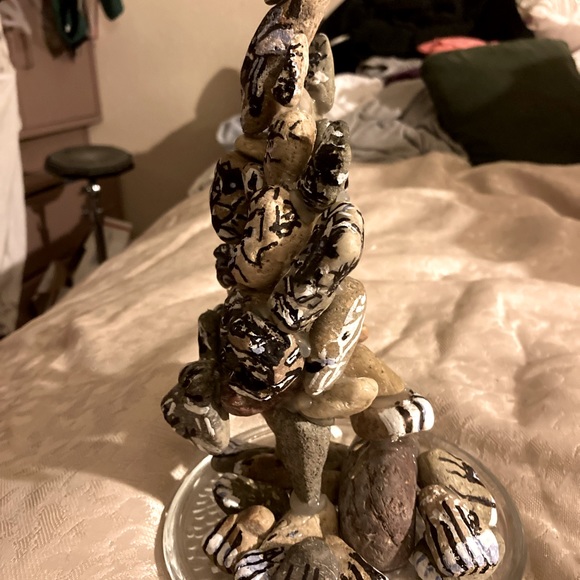 Homemade African or Myan sculpture Art - Picture 9 of 12